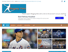 Tablet Screenshot of bloggingmets.com
